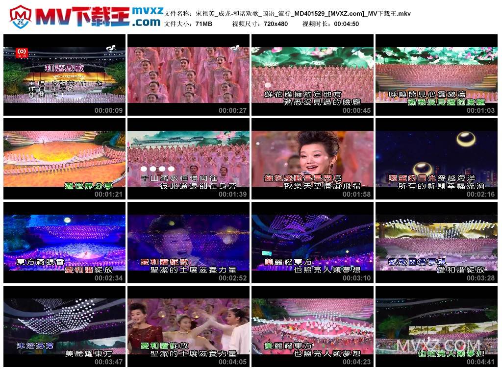 宋祖英_成龙-和谐欢歌_国语_流行_MD401529